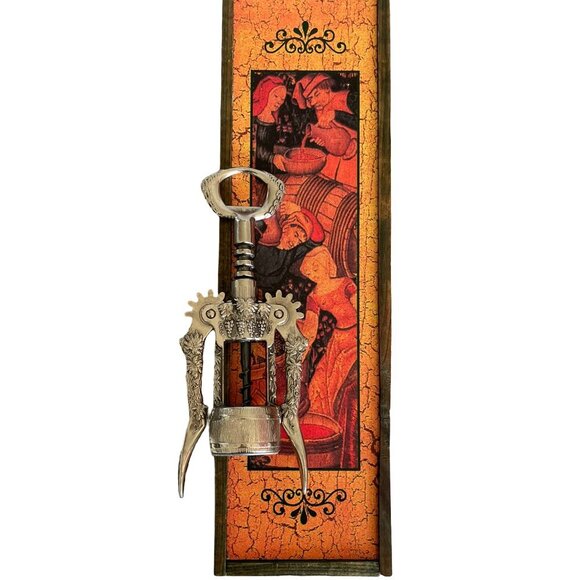 LA DUCALE Wine Opener Cork Screw Made in ITALY + Quebec Artisan Wine Gift Box - Picture 1 of 16
